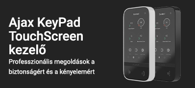 Ajax KeyPad TouchScreen kezelő